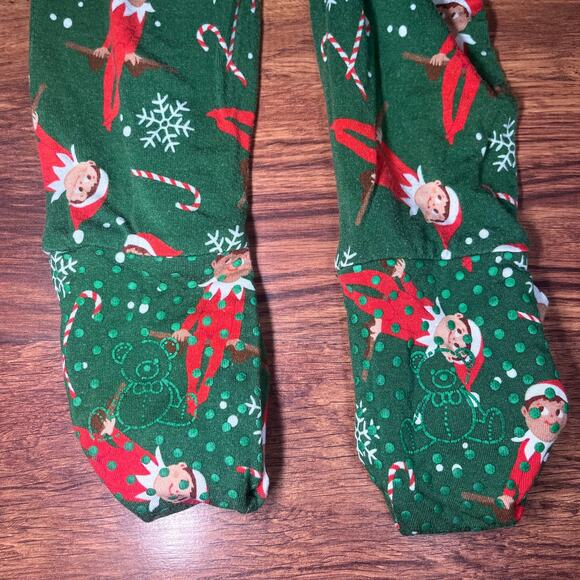 Little Snuggles Elf On The Shelf Christmas Pajamas Pjs Bamboo 18-24 Months - Picture 8 of 8
